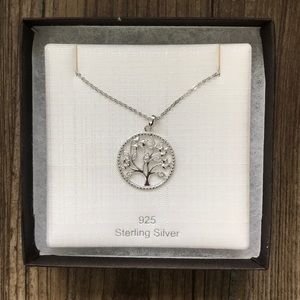 Tree of Life Necklace Sterling Silver